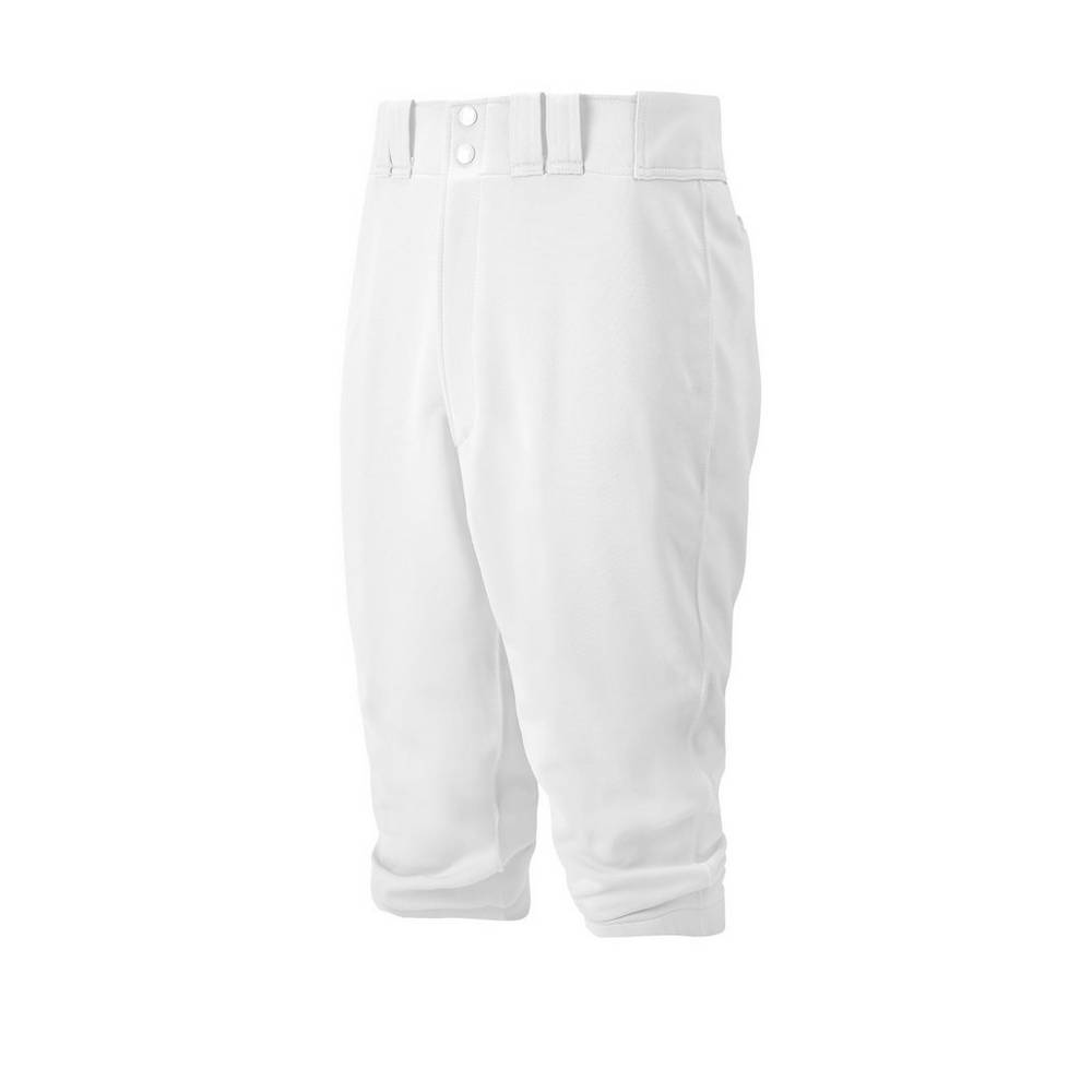 Pantalones Mizuno Beisbol Premier Short Para Hombre Blancos 4089267-MD
